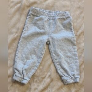 Cozy Gray Baby Jogger Pants